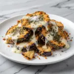 Air Fryer Eggplant Parmesan Chips - featured image