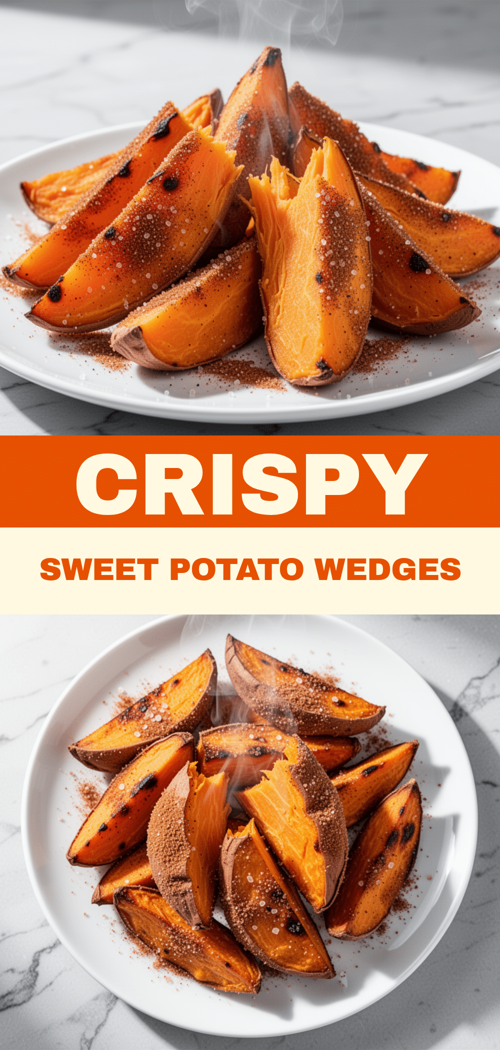 Air Fryer Sweet Potato Wedges with Cinnamon Sugar 5 air fryer sweet potato wedges recipe