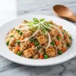 authentic chicken fried rice - featured image