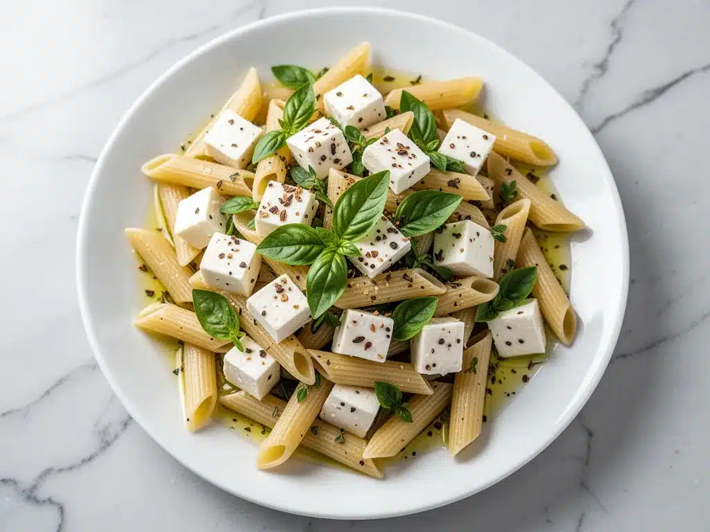 Easy Back-to-School Cold Pasta Salad for Lunchboxes 4 Back-to-School Cold Pasta Salad preparation steps
