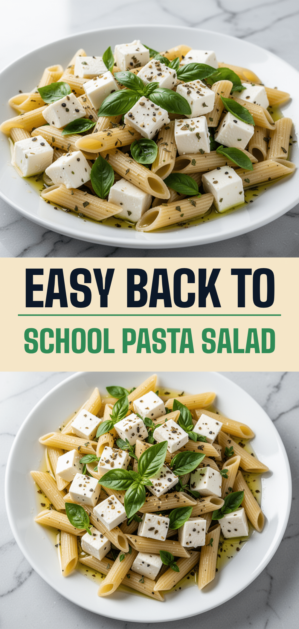 Easy Back-to-School Cold Pasta Salad for Lunchboxes 5 Back-to-School Cold Pasta Salad recipe