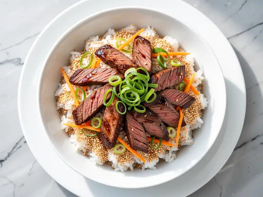 Beef Bulgogi Bowl: 5 Best Easy Homemade Recipes 4 beef bulgogi bowl preparation steps