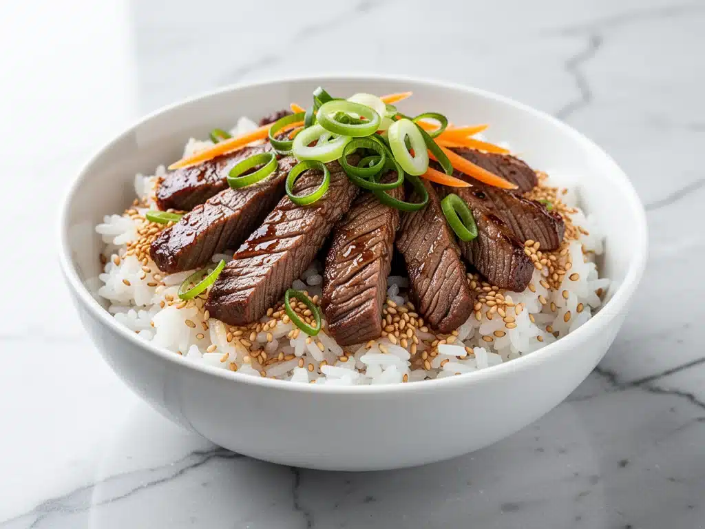 beef bulgogi bowl - featured image