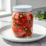 canned cherry tomato salsa - featured image