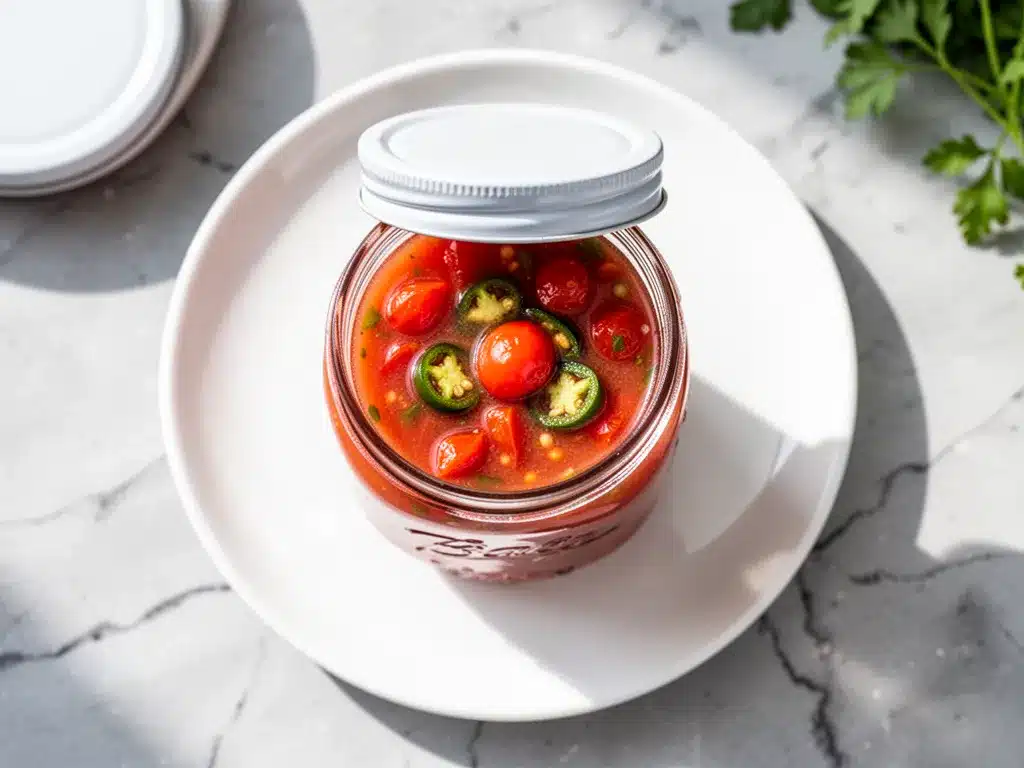 Canned Cherry Tomato Salsa: Best Small-Batch Recipe 4 canned cherry tomato salsa preparation steps