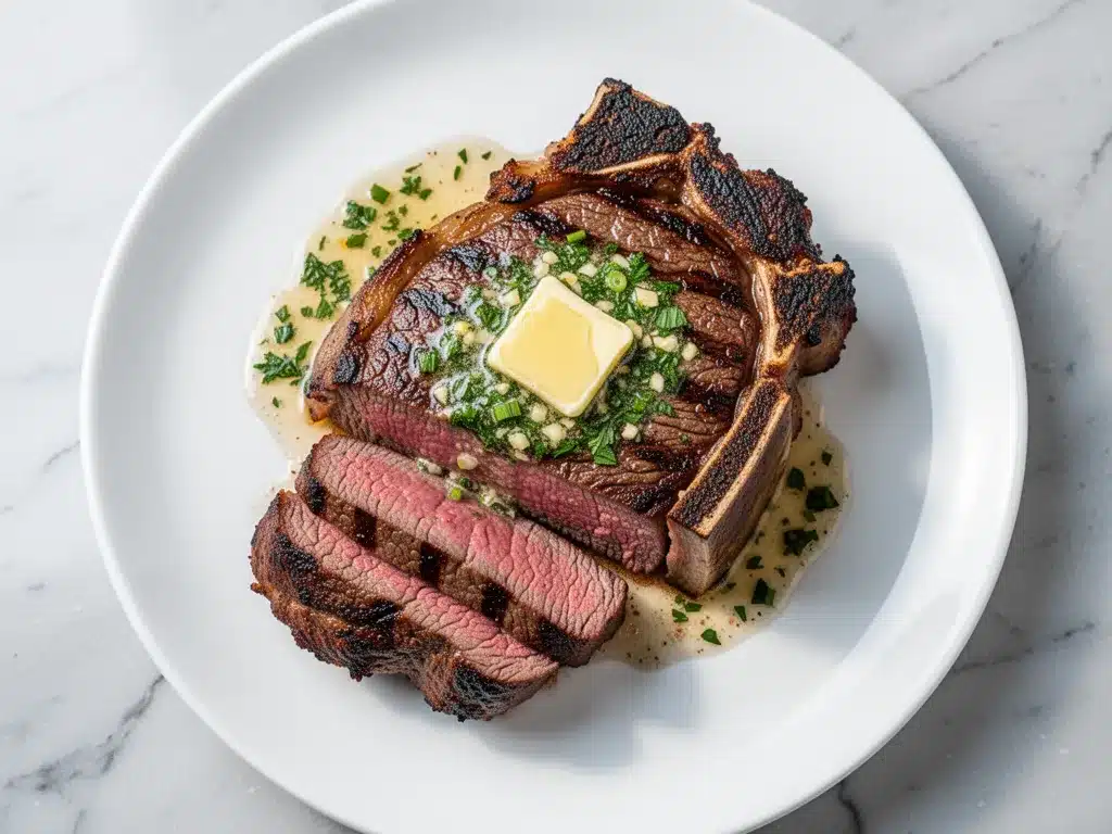 Foolproof Cast Iron Ribeye Steak: Best Easy Garlic Butter 4 cast iron ribeye steak preparation steps