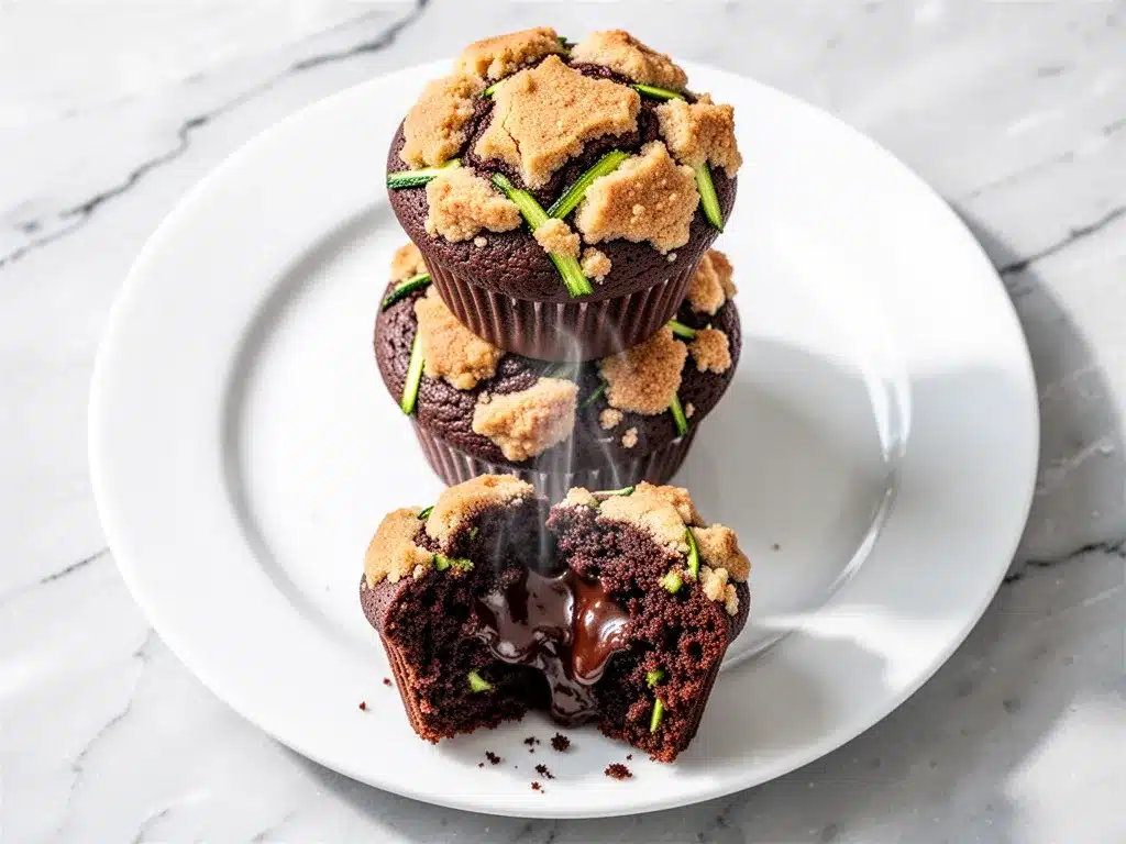 Chocolate Zucchini Muffins: Easy Weekend Baking 4 chocolate zucchini muffins preparation steps