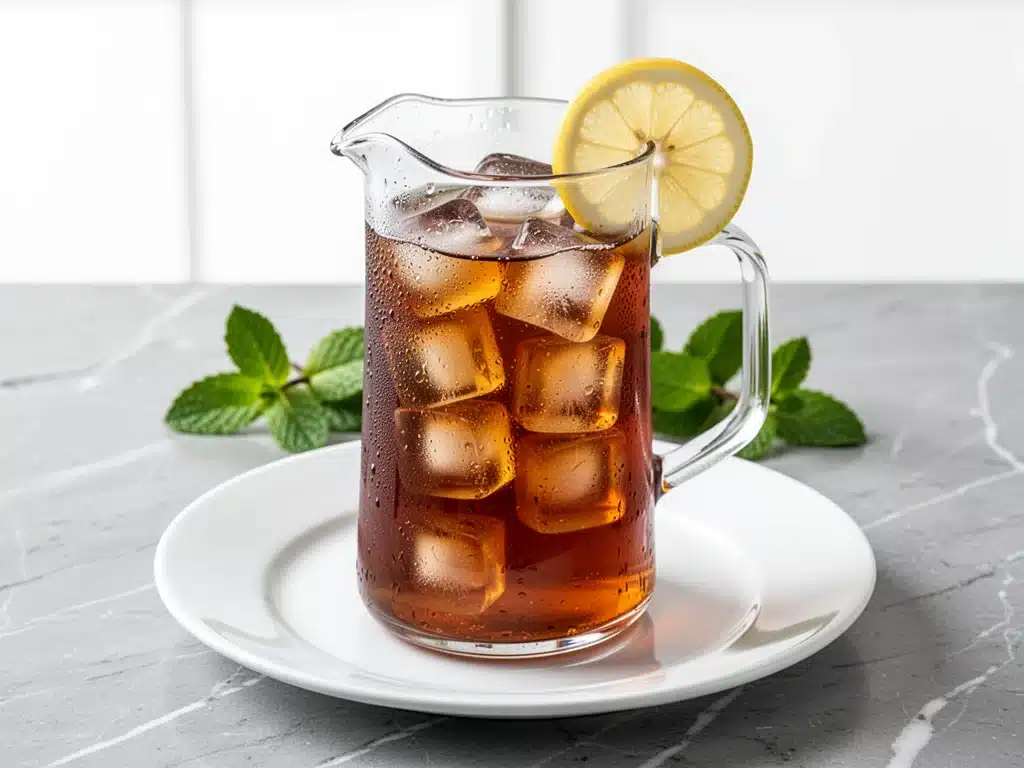 Classic Southern Sweet Tea with Fresh Lemon - featured image