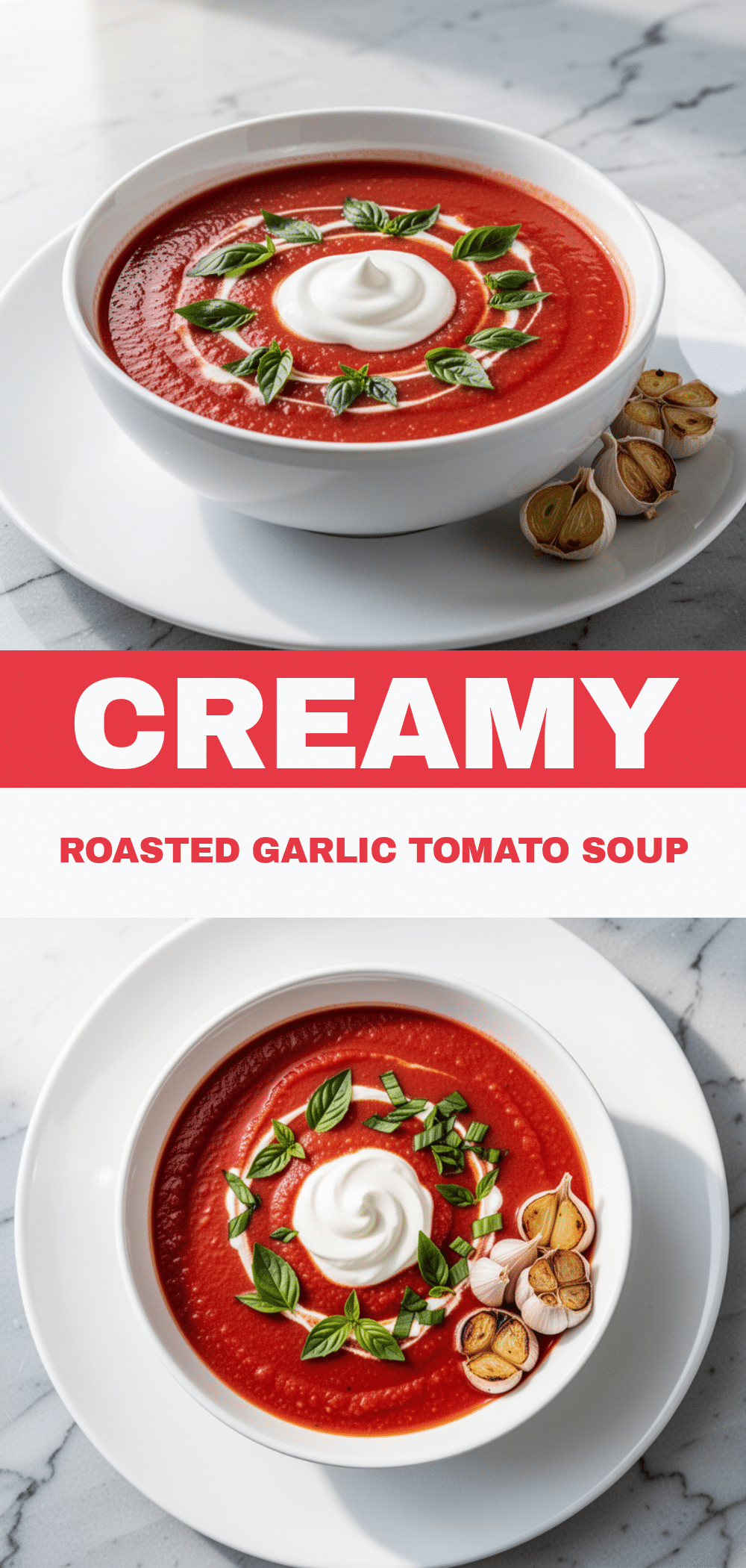 Creamy Roasted Garlic Tomato Soup: 5 Easy Meal Prep Ideas 5 creamy roasted garlic tomato soup recipe