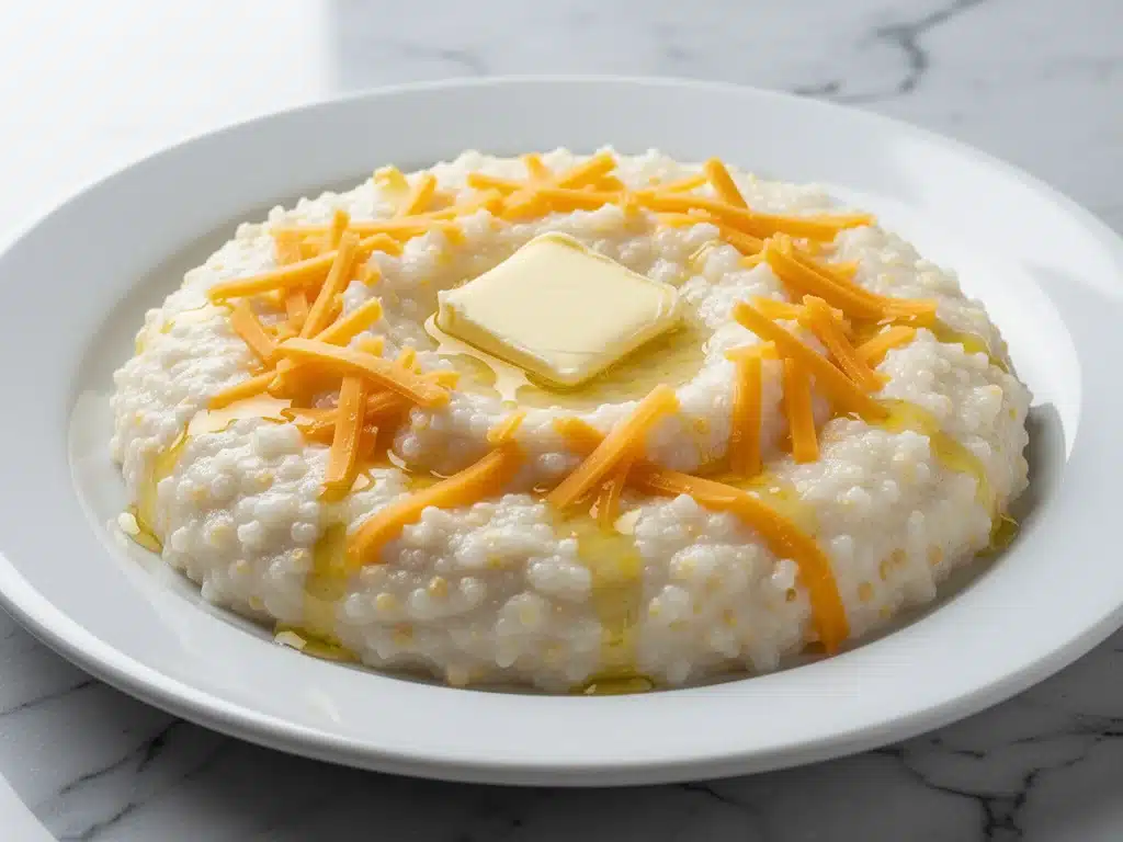 creamy southern grits - featured image