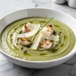 creamy zucchini soup - featured image