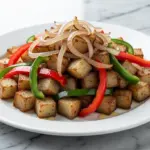 crispy breakfast potato hash - featured image