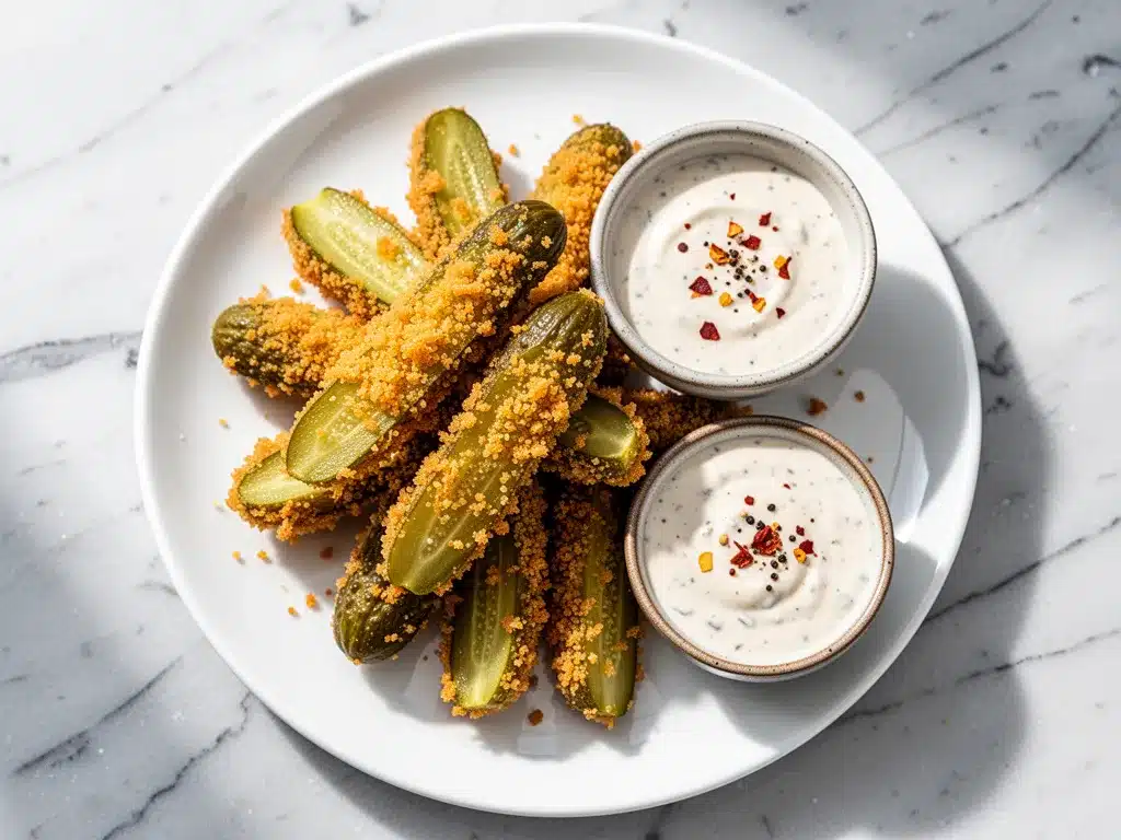 Crispy Fried Pickles: Best 30-Minute Game Day Snack 4 crispy fried pickles preparation steps