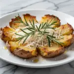Crispy Parmesan Smashed Potatoes - featured image