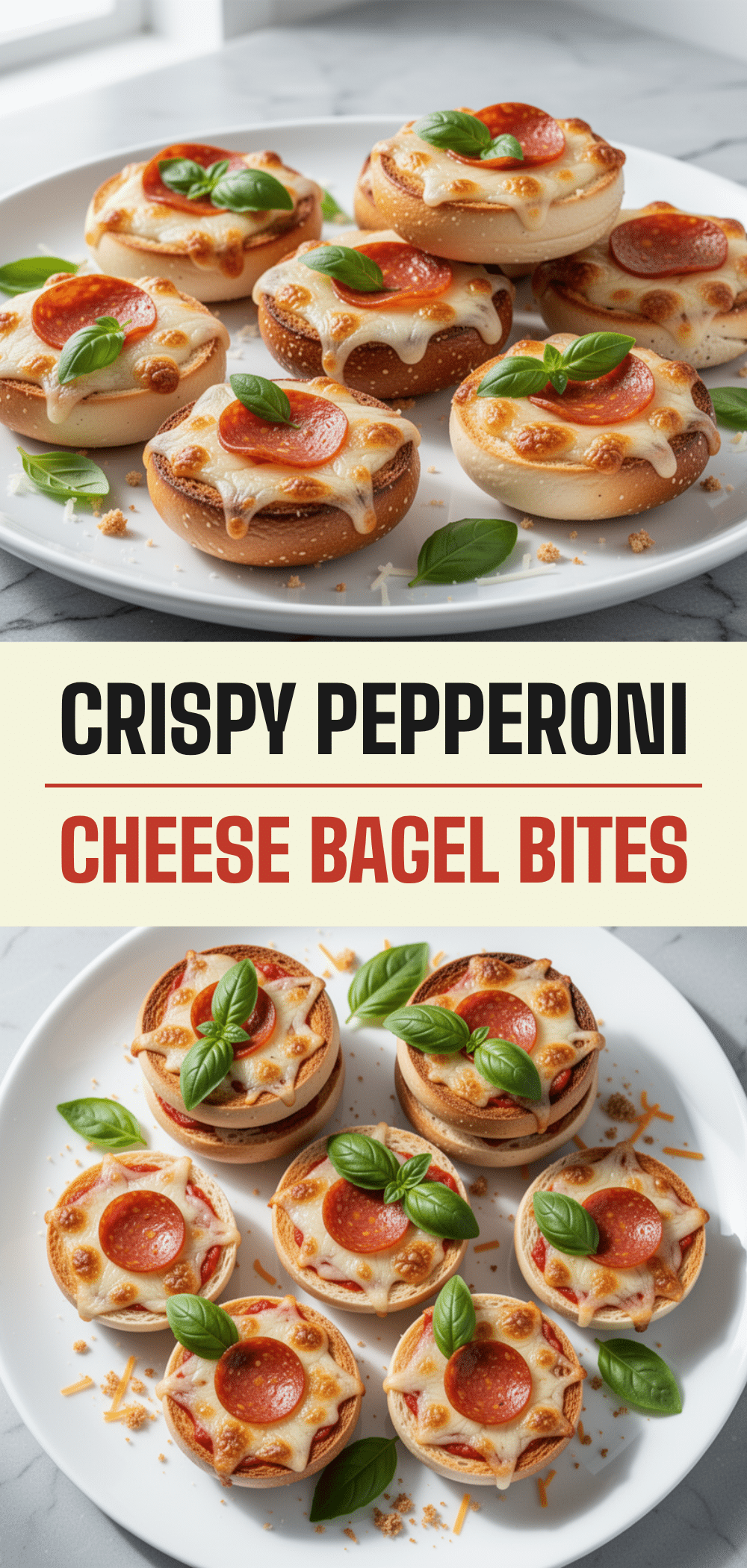 Crispy Pepperoni Cheese Bagel Bites: Easy 10-Minute Breakfast 5 crispy pepperoni cheese bagel bites recipe