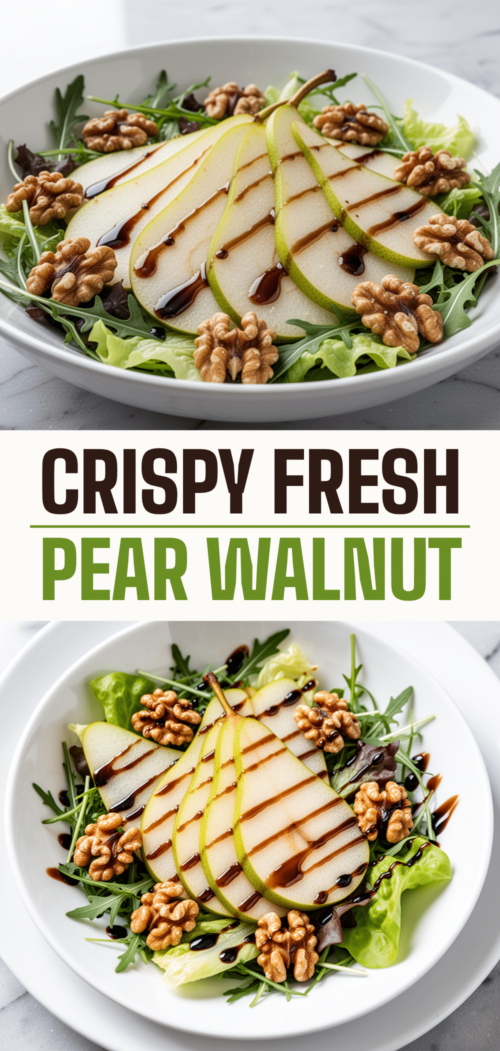 Fresh Pear and Walnut Salad: Easy & Perfect 5 Fresh Pear and Walnut Salad recipe