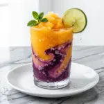 frozen mango passionfruit slushie - featured image