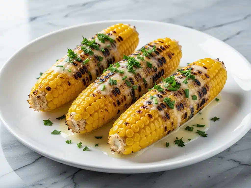 Home 2 garlic butter corn on the cob - featured image
