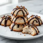 gluten-free chewy coconut macaroons - featured image