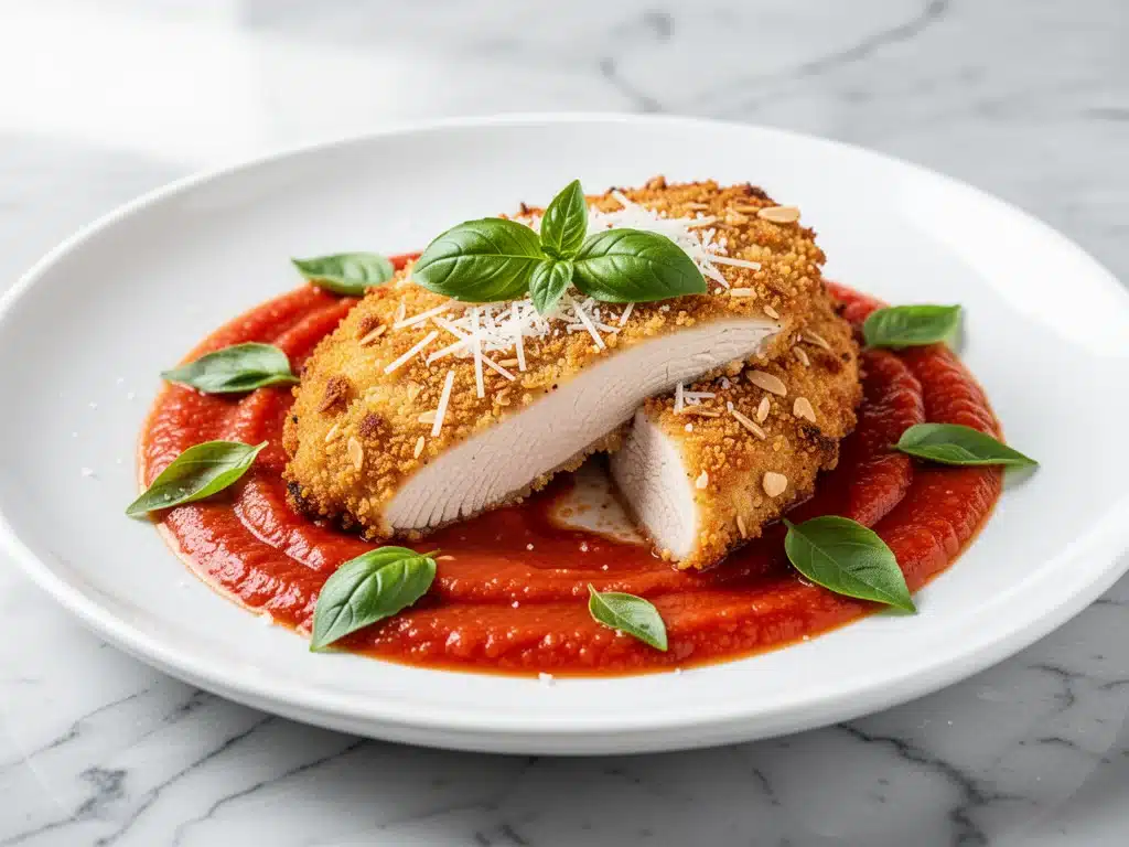 gluten-free chicken parmesan - featured image