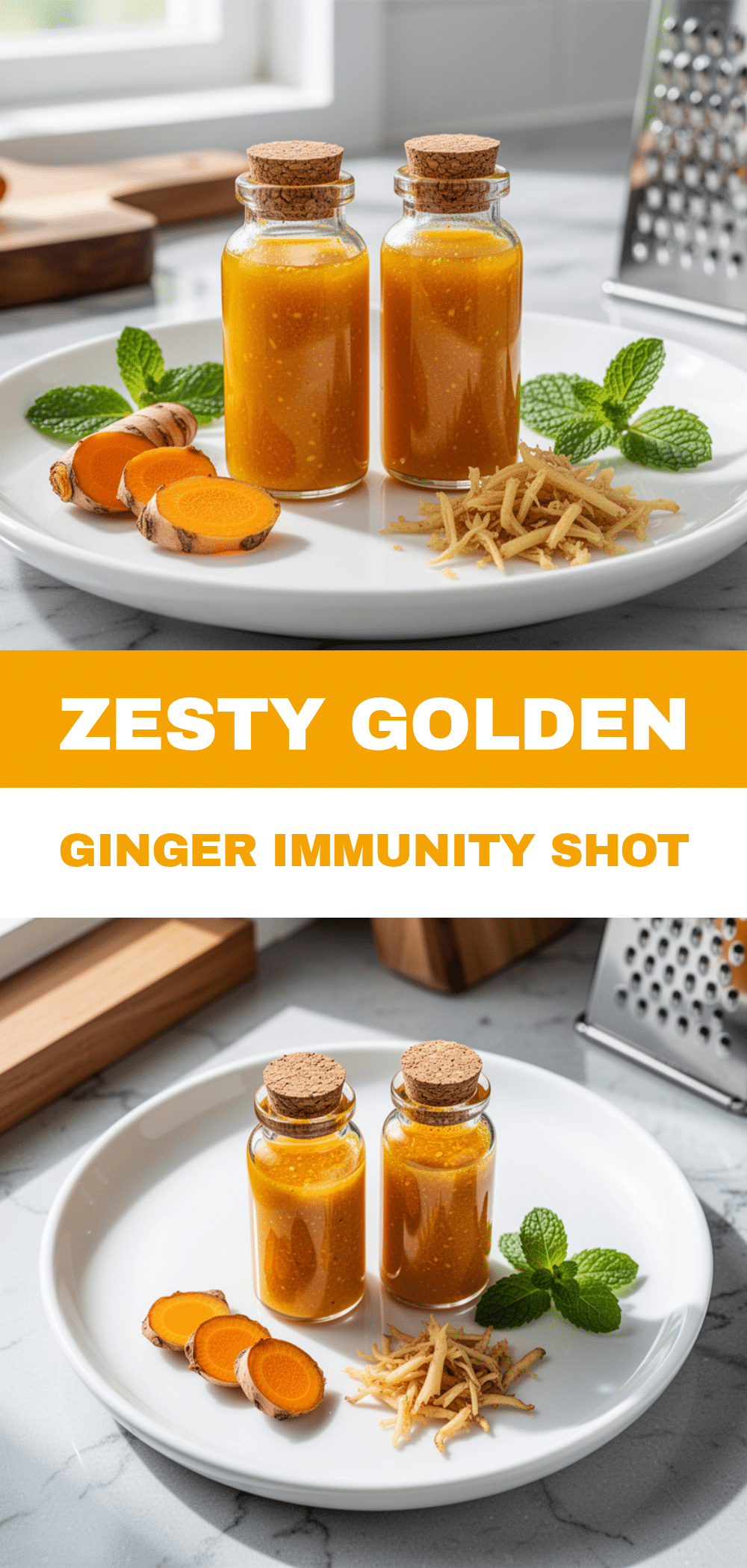 Golden Turmeric Ginger Immunity Shot: Easy Daily Wellness Drink 5 golden turmeric ginger immunity shot recipe