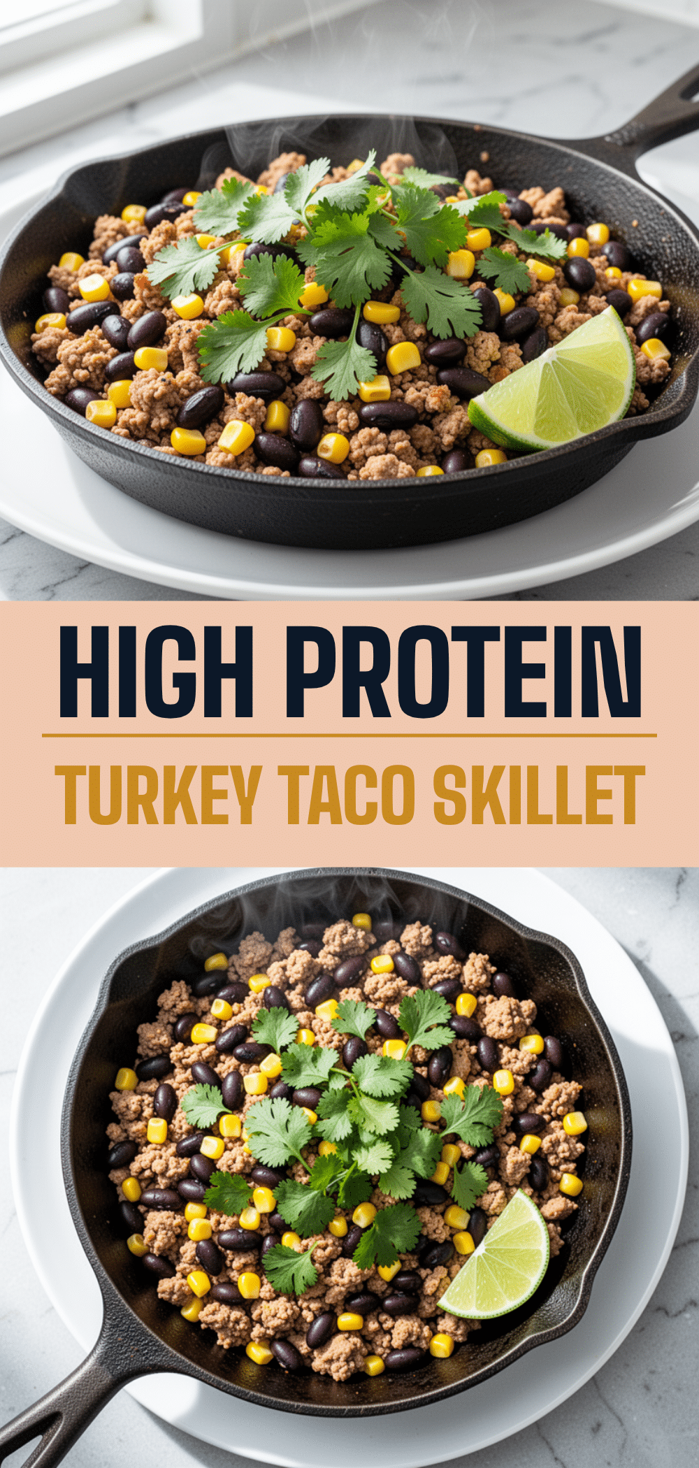 High-Protein Turkey Taco Skillet: Easy Weeknight Dinner 5 high-protein turkey taco skillet recipe