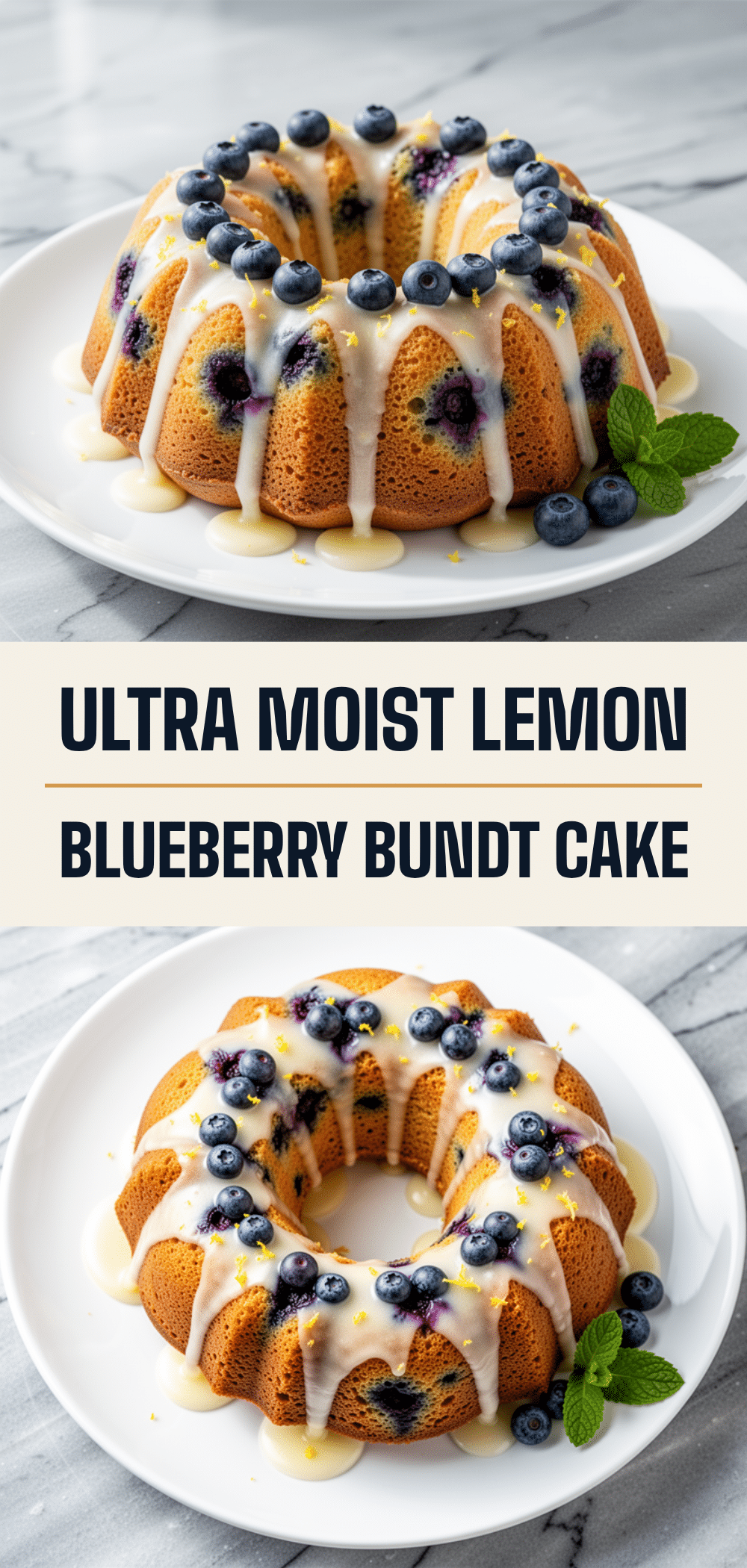 Ultra-Moist Lemon Blueberry Bundt Cake: Best Easter Dessert 5 lemon blueberry bundt cake recipe