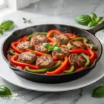 One-Pan Sausage and Peppers Skillet - featured image