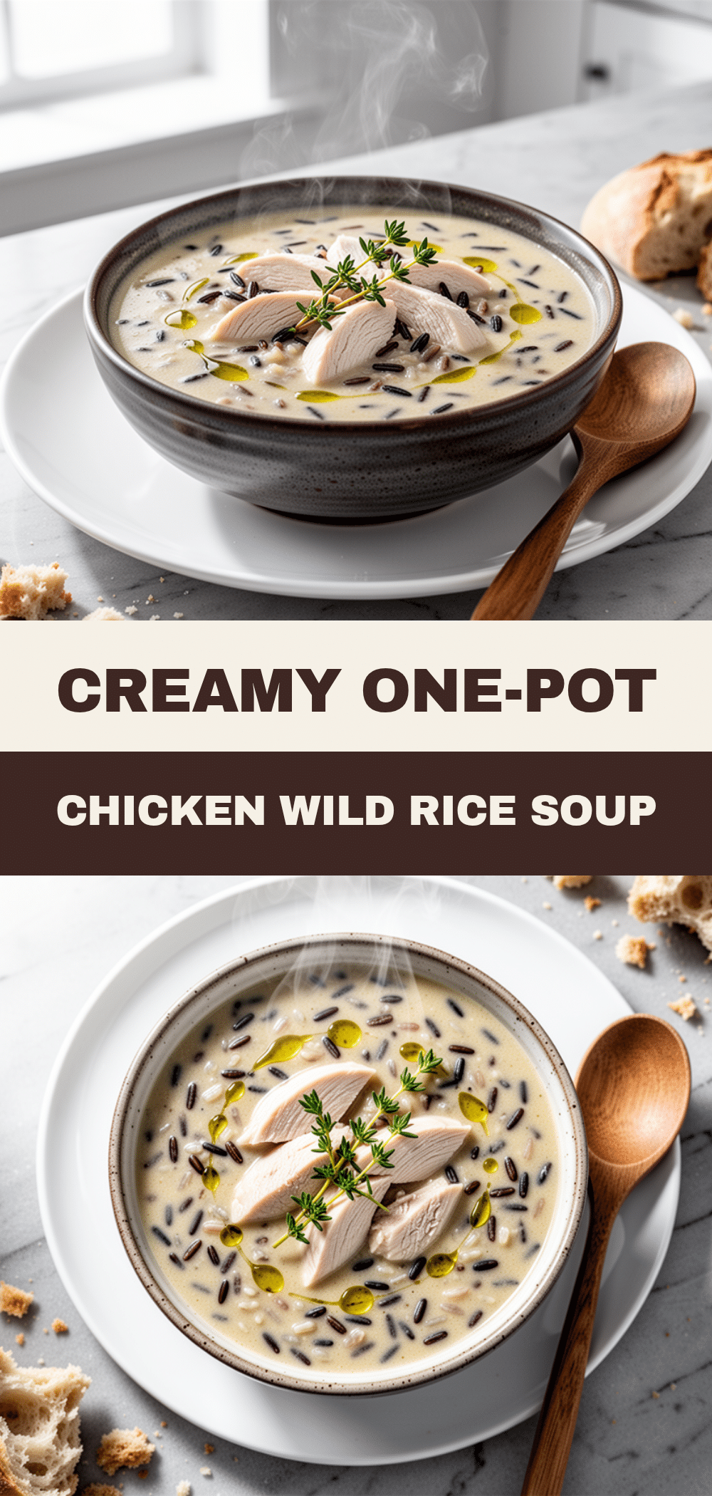 One-Pot Chicken and Wild Rice Soup: Best Healthy Family Recipe 5 One-Pot Chicken and Wild Rice Soup recipe