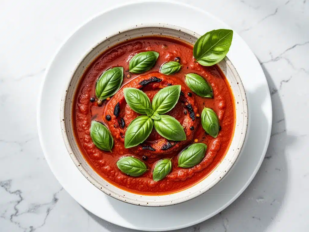 Roasted Cherry Tomato Basil Sauce: Easy Homemade Recipe 4 roasted cherry tomato basil sauce preparation steps
