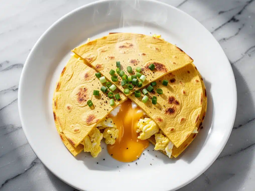 Savory Breakfast Quesadillas with Egg: Easy Weeknight Meals 4 savory breakfast quesadillas with egg preparation steps