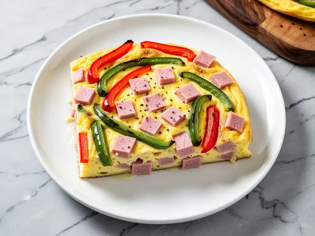 Sheet Pan Denver Omelet Bake: Easy 30-Minute Breakfast 4 Sheet Pan Denver Omelet Bake preparation steps