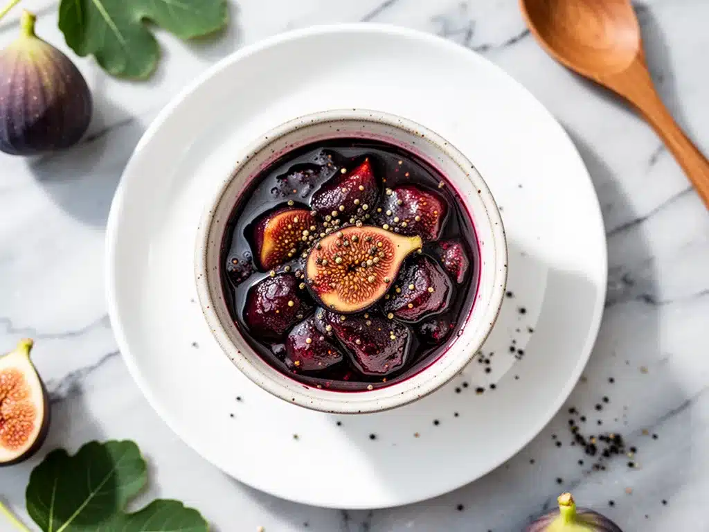 Small-Batch Fig and Balsamic Jam: Easy Homemade Recipe 4 small-batch fig and balsamic jam preparation steps