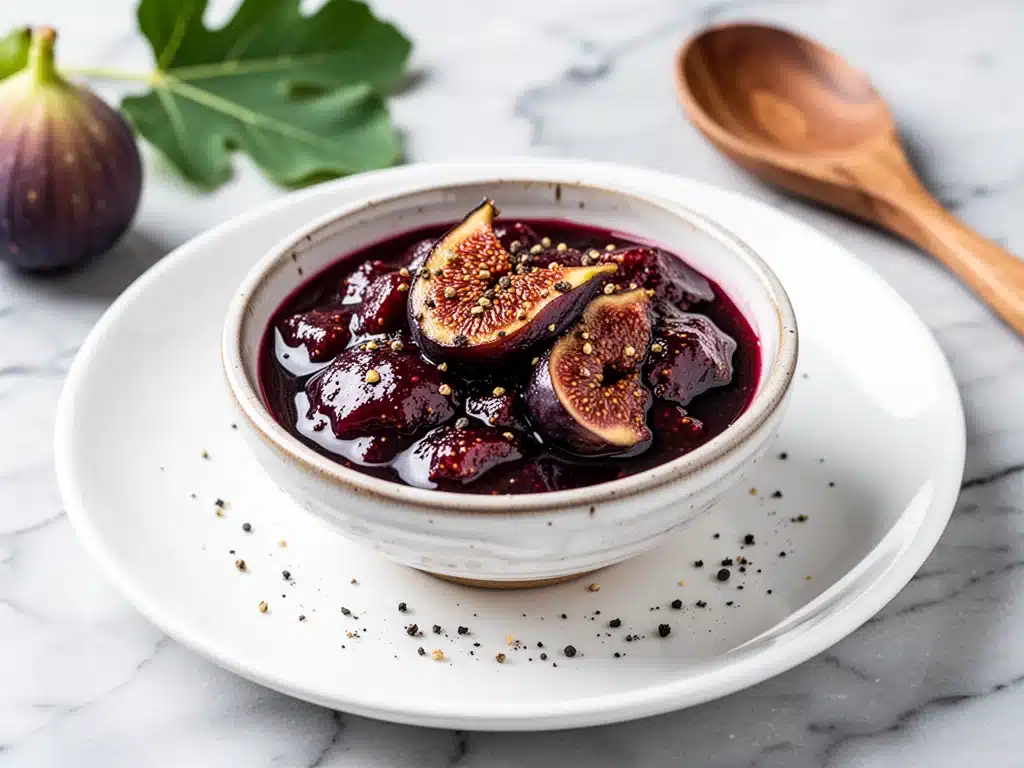 small-batch fig and balsamic jam - featured image