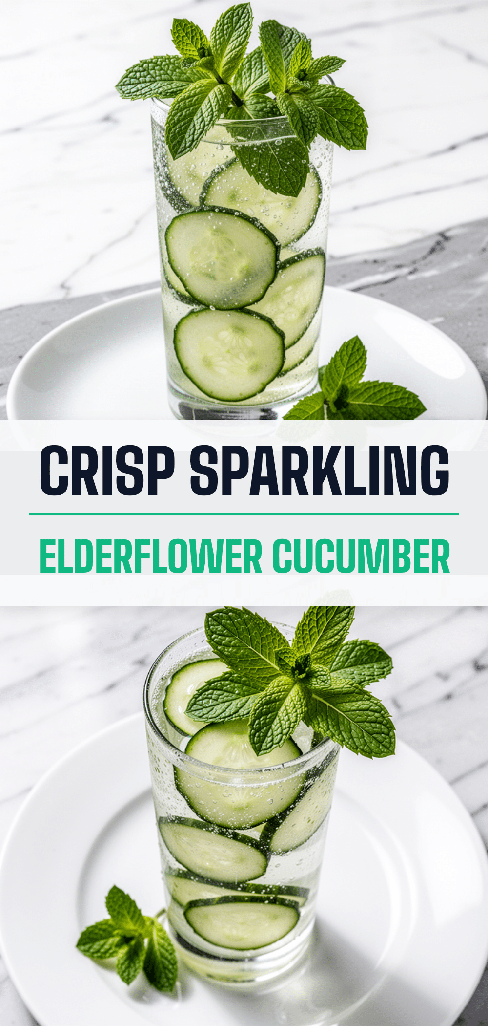 Sparkling Elderflower Cucumber Mocktail: Best Easy Summer Recipe 5 Sparkling Elderflower Cucumber Mocktail recipe