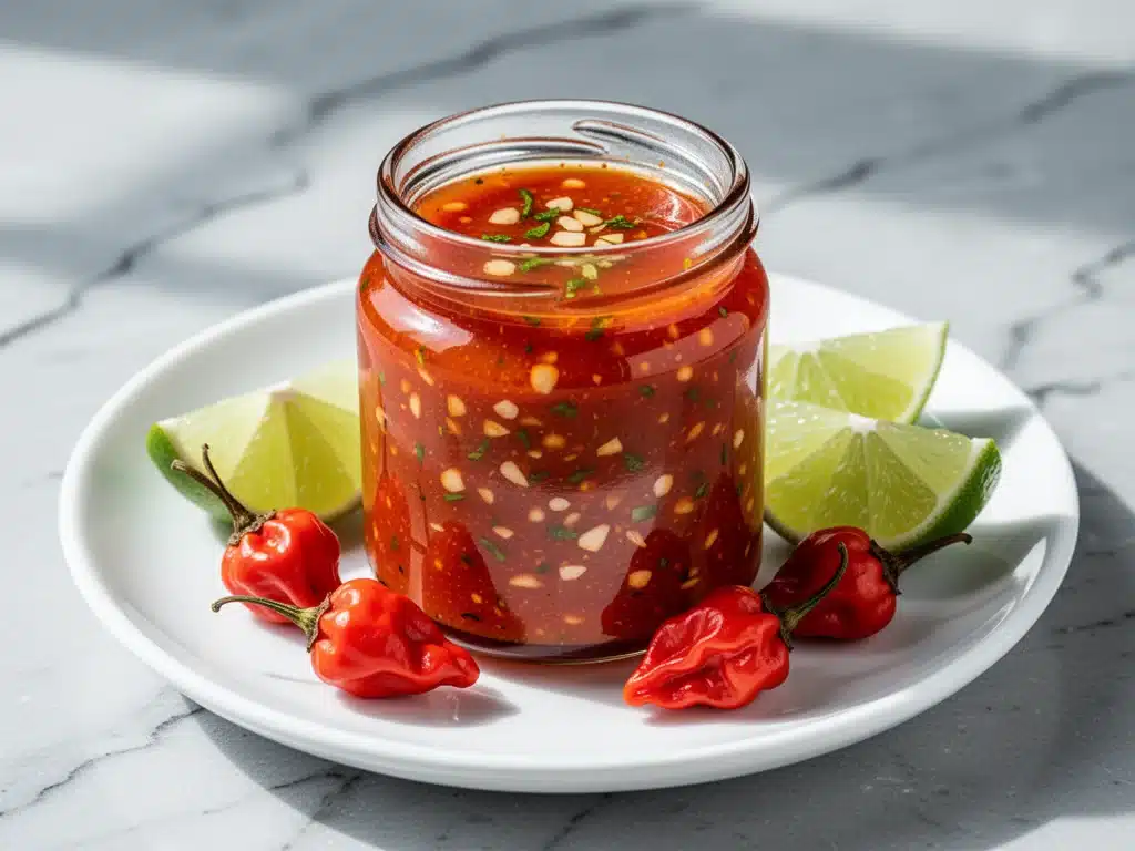 Spicy Habanero Hot Sauce - featured image