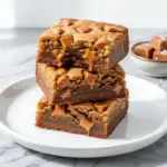 Ultra-Fudgy Brown Butter Blondies with Toffee Bits - featured image