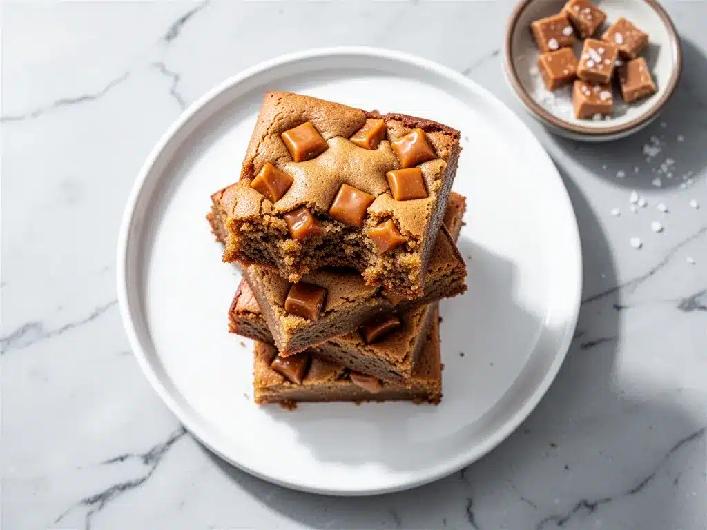 Ultra-Fudgy Brown Butter Blondies with Toffee Bits 4 Ultra-Fudgy Brown Butter Blondies with Toffee Bits preparation steps