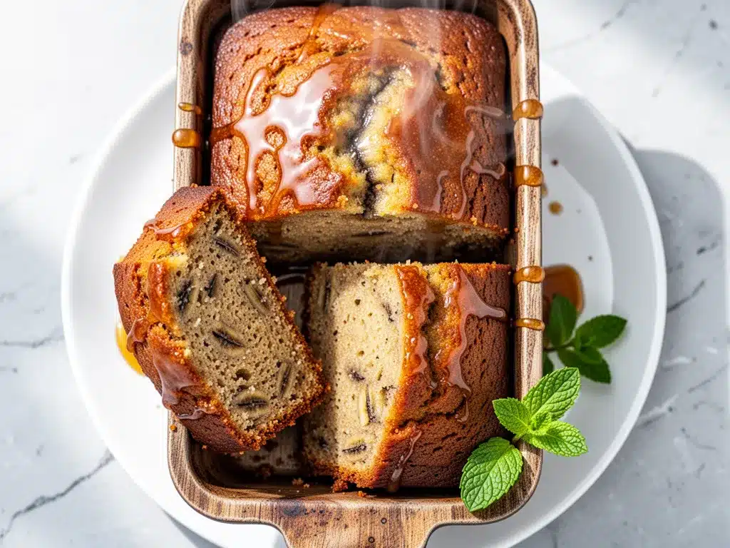 Ultra-Moist Banana Bread with Brown Butter Glaze 4 Ultra-Moist Banana Bread with Brown Butter Glaze preparation steps
