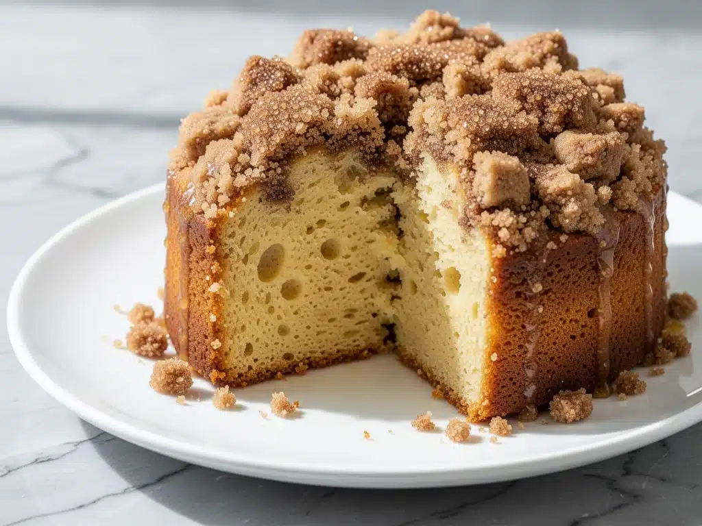 ultra-moist coffee cake - featured image