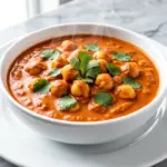 vegan chickpea tikka masala - featured image