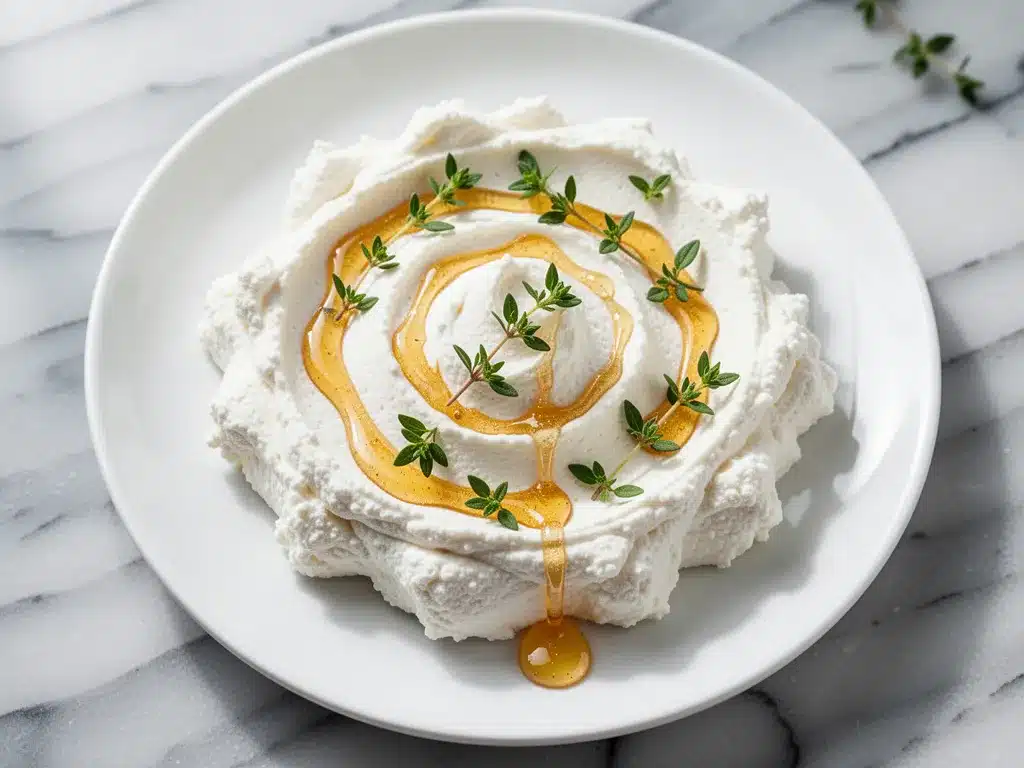 Whipped Feta Dip: 5-Minute Party Appetizer 4 whipped feta dip preparation steps