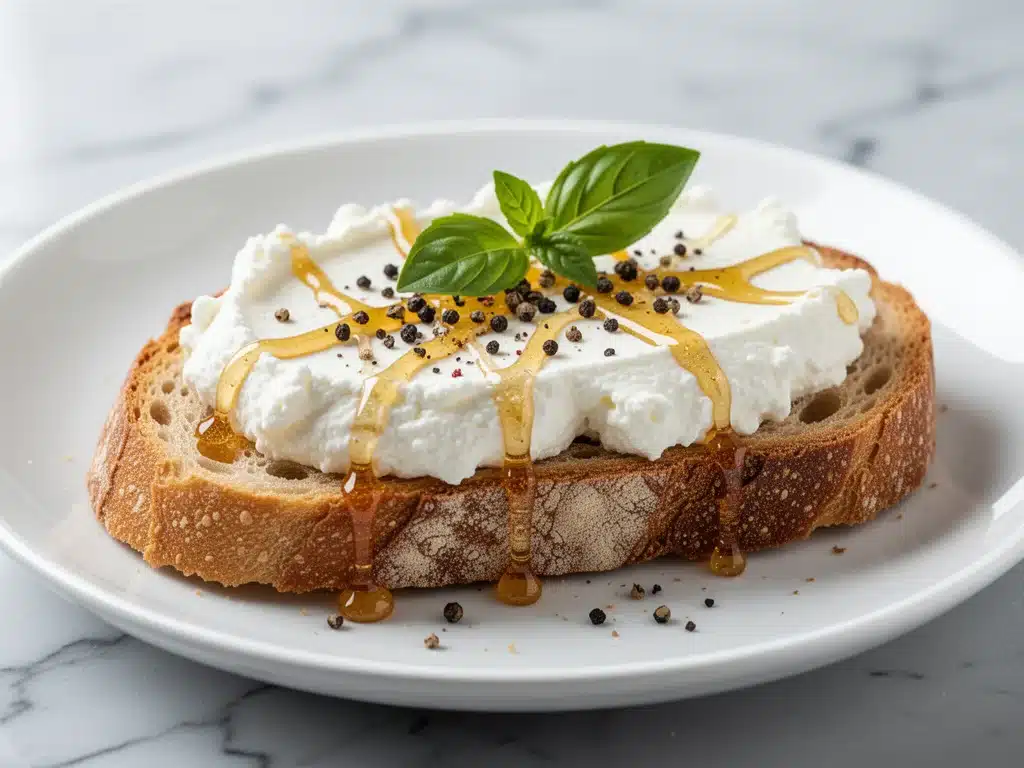 Home 1 whipped ricotta crostini - featured image