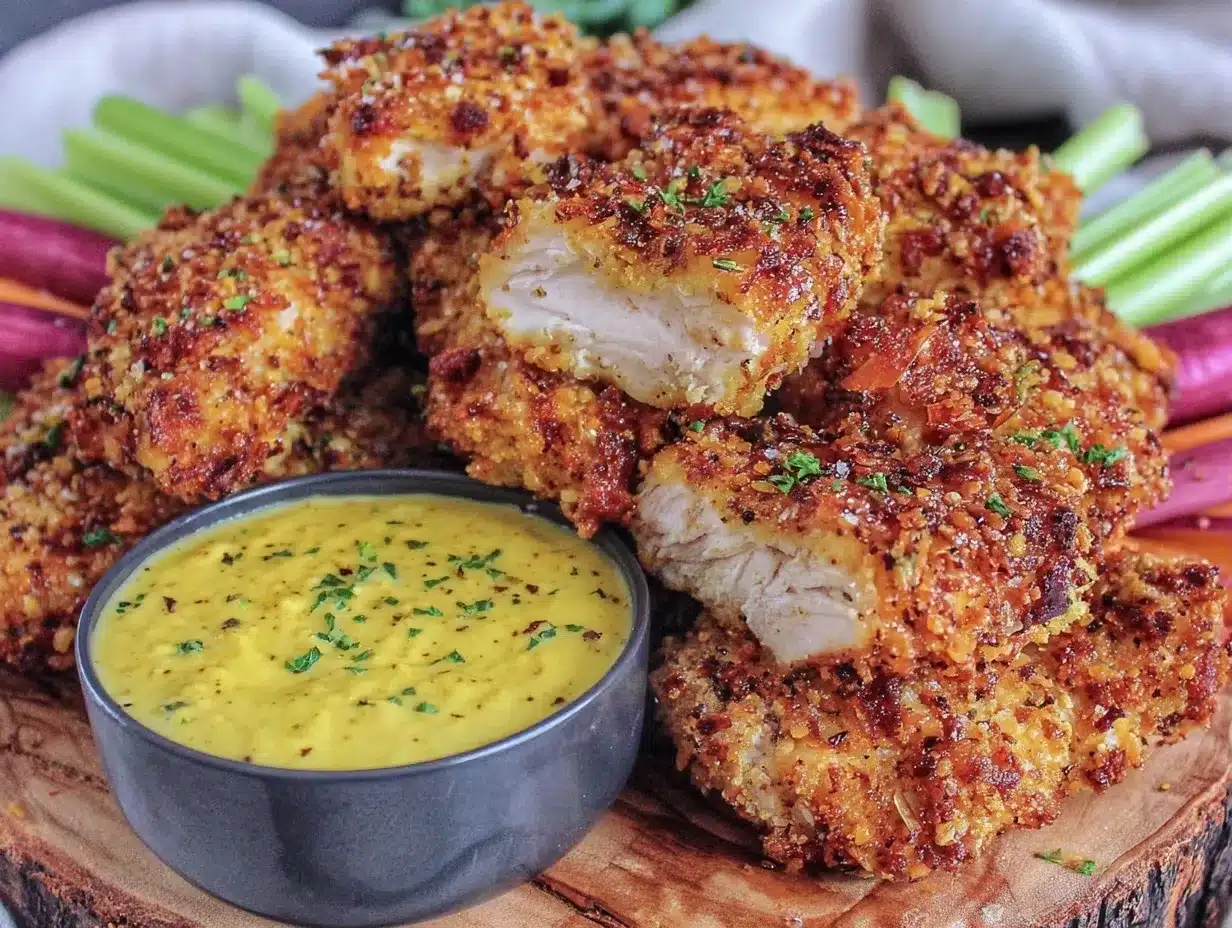 Air Fryer Chicken Tenders: 5-Min Easy Crispy Recipe 4 air fryer chicken tenders preparation steps