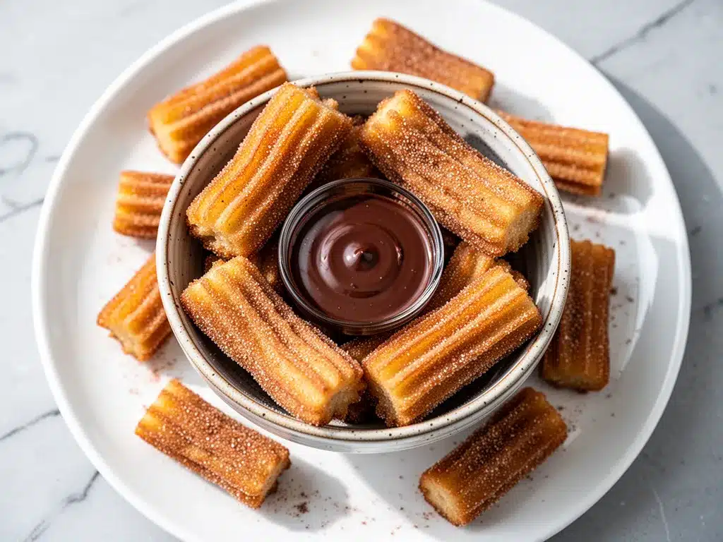 Air Fryer Cinnamon Sugar Churro Bites: 10 Min Easy Recipe 4 Air Fryer Cinnamon Sugar Churro Bites preparation steps