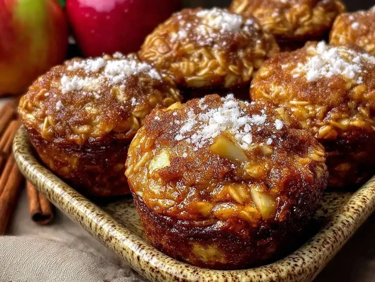 Apple Cinnamon Baked Oatmeal Cups: 12 Best Easy Breakfast Cups 4 apple cinnamon baked oatmeal cups preparation steps