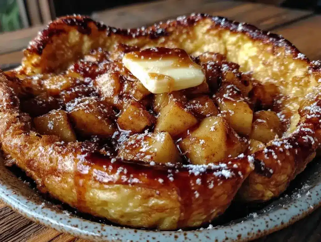 apple cinnamon dutch baby - featured image