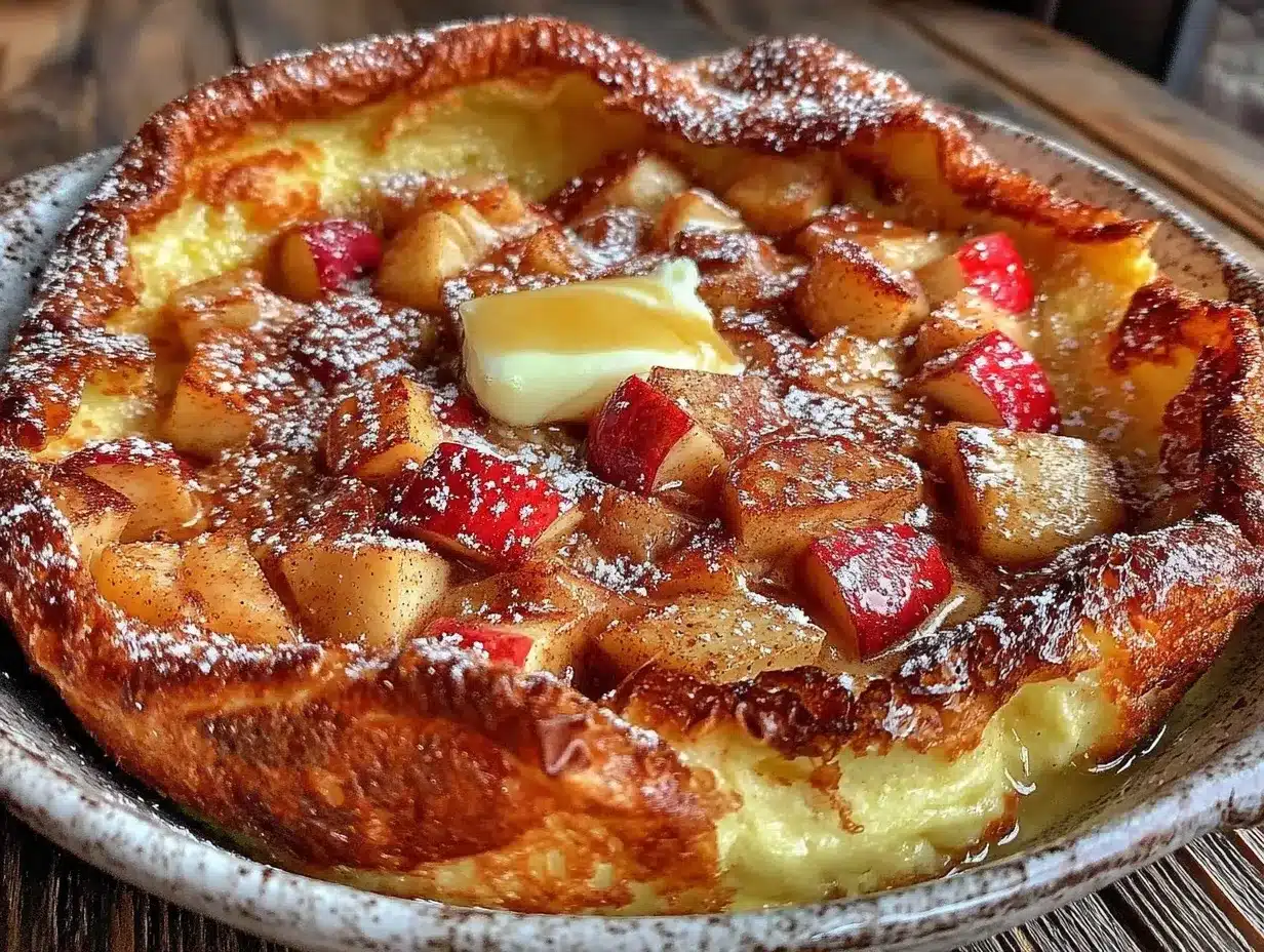 Fall Harvest Apple Cinnamon Dutch Baby Pancake: Best Indulgent Recipe 4 apple cinnamon dutch baby preparation steps