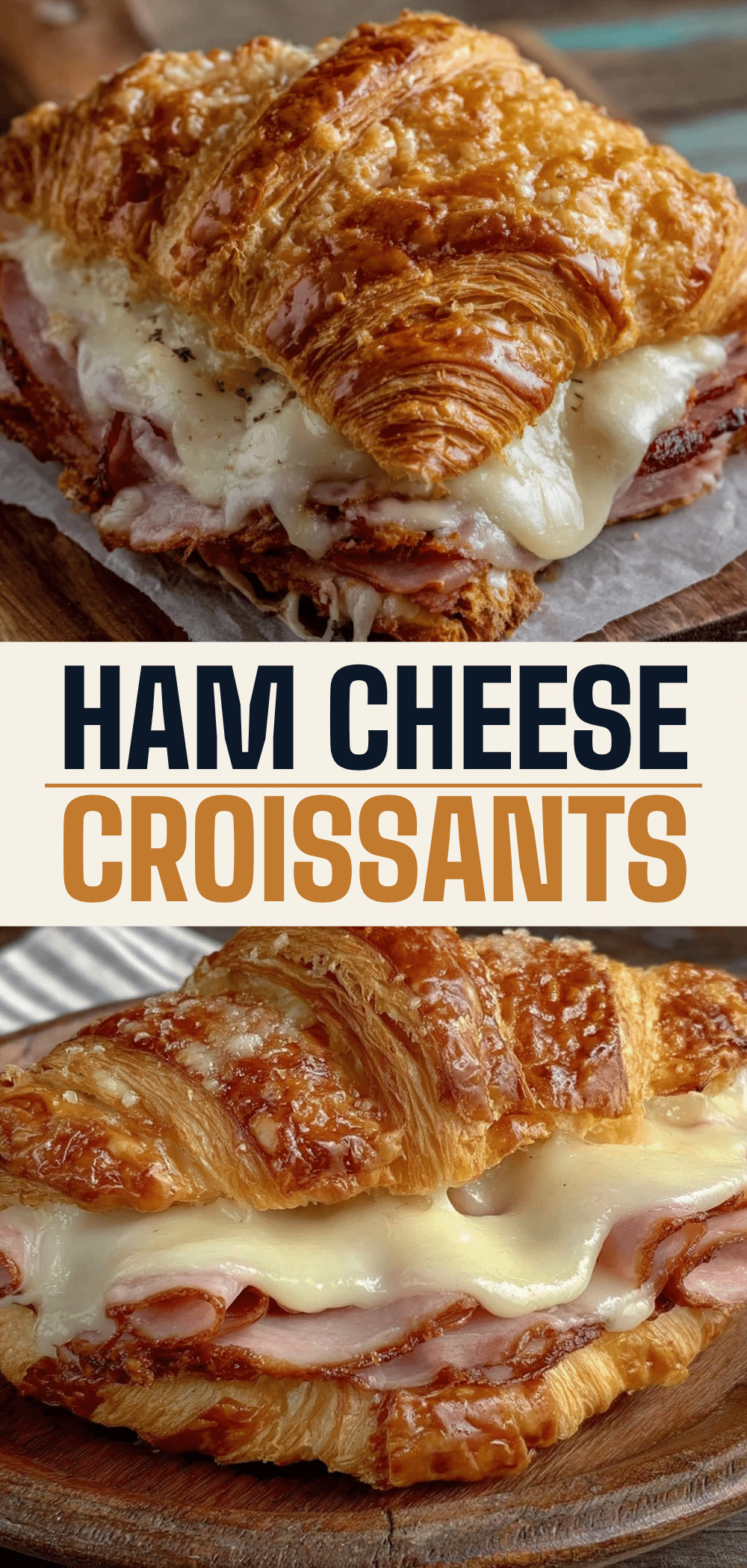 Back to School Ham and Cheese Croissant Sandwiches: 10 Min Breakfast 5 back to school ham and cheese croissant sandwiches recipe