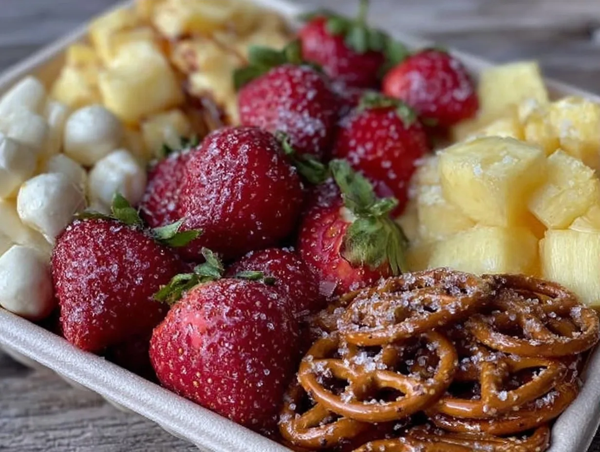 Back to School Lunchable Snack Boxes with Fruit: 5 Easy Indulgent Lunch Ideas 4 Back to School Lunchable Snack Boxes with Fruit preparation steps